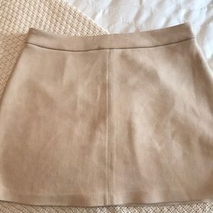 JACK by BB DAKOTA suede mini skirt- worn 1x